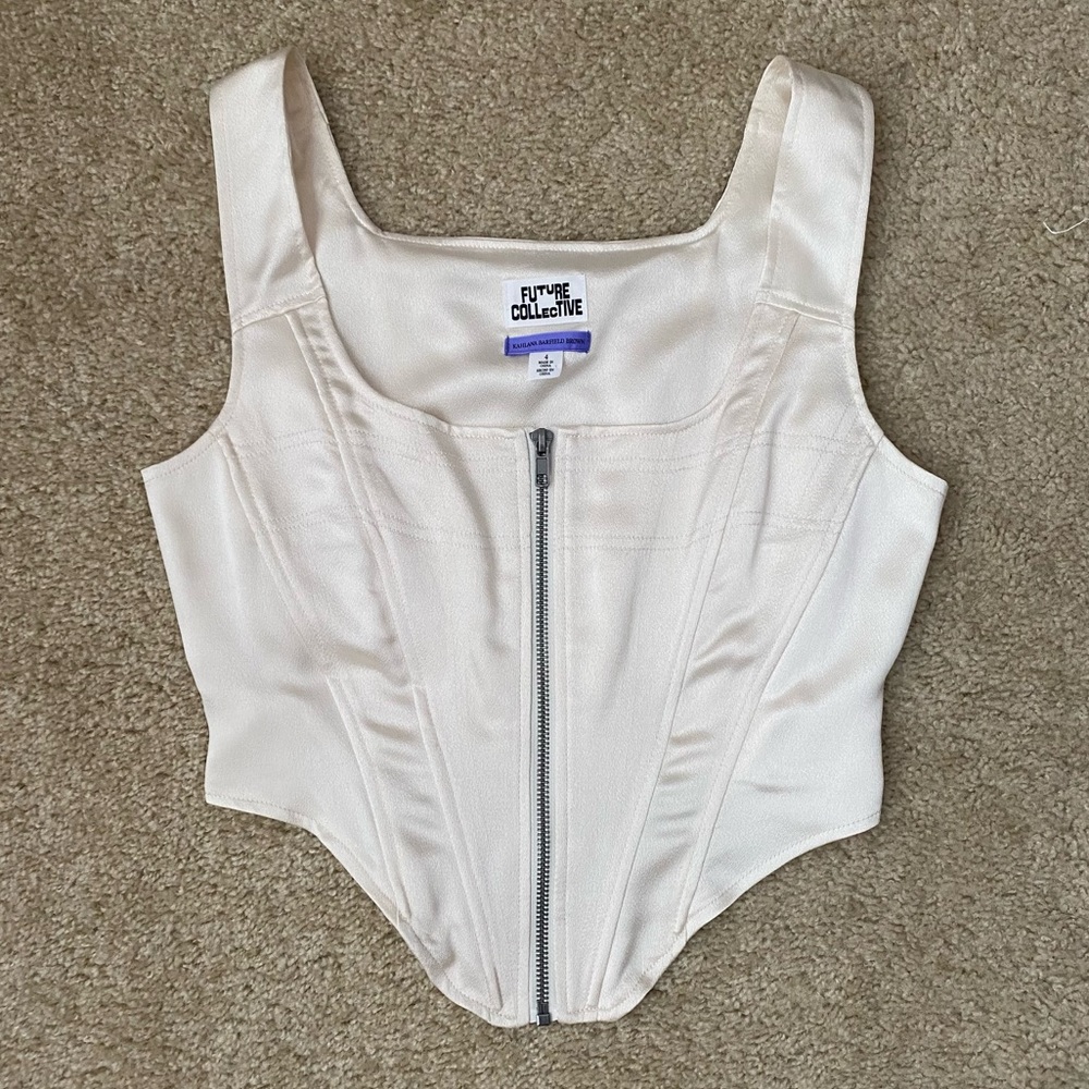 Size 4 Corset Crop Top from Target